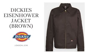 Dickies Eisenhower Jacket  Brown Unlined  Review amp Try On [upl. by Hogle]