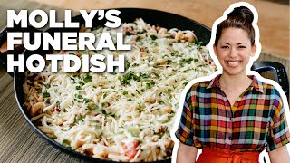 Molly Yehs Funeral Hotdish  Girl Meets Farm  Food Network [upl. by Bibbie]