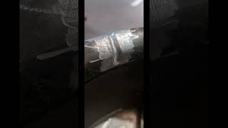 quotQuick 60Second Guide Repairing Alloy Mag Wheelsquot weldingtipsandtricks mechanic shorts [upl. by Emolas]