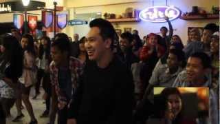 Flashmob Wedding Proposal at PIM 2 Jakarta Indonesia [upl. by Laundes]