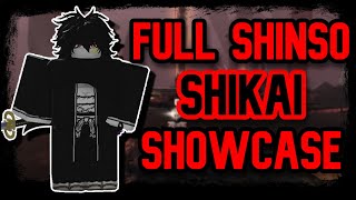 TYPE SOUL  FULL quotSHINSOquot GIN SHIKAI SHOWCASE [upl. by Nibot]