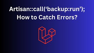 Laravel Call Artisan From App But Check Exit Code [upl. by Adialeda]