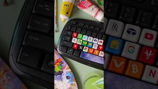 customising keyboard part 19 art acrylic drawing acrylicpainting artist painting acrylicpaint [upl. by Etteneg493]