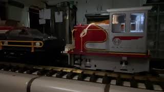 Pili GE 25 ton locomotive battery operated sound and doc [upl. by Ashton35]