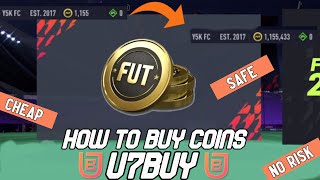 HOW TO BUY CHEAP FUT 22 COINS FROM U7BUY  FIFA 22 Ultimate Team [upl. by Nohsad]