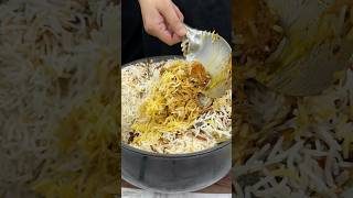 Chicken Biryani ASMR Cooking  shorts food cooking asmr streetfood biryani indianasmrworld [upl. by Nileak922]