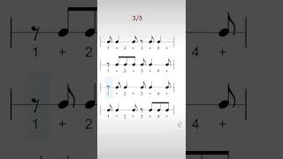 Practise this common syncopated rhythm [upl. by Ihsir]