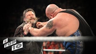 Superstar Managers Getting Manhandled WWE Top 10 [upl. by Sinoda713]