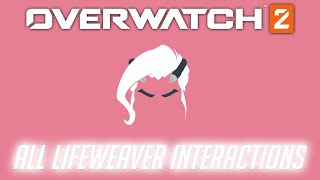 Overwatch 2  All Lifeweaver Interactions  Unique Kill Quotes [upl. by Frederick647]