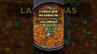 3 RAZONES PARA AGREGAR LENTEJAS A TUS COMIDAS alimentaciónconsciente salud lentejas [upl. by Henrion]