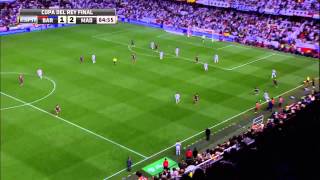 Gareth Bales Brilliant Winning Goal vs Barcelona [upl. by Norrehc]