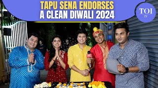 Diwali With Taarak Mehta Ka Ooltah Chashmah Tapu Sena Shares Heartwarming Memories And Set Secrets [upl. by Hcirdla]