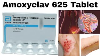 Amoxyclav 625 tablet uses in hindi  Amoxycillin amp Potassium Clavulanate tablet IP uses in hindi [upl. by Akinor143]