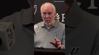 Gregg Popovich calls Trump a pathetic whiner amp damaged man [upl. by Retsevlis]