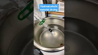 Drying of hydroalcoholic material using rota vapor DCRC labs [upl. by Yerga96]