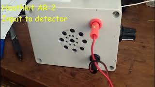 LM380 Signal Tracer Demo [upl. by Ardene827]