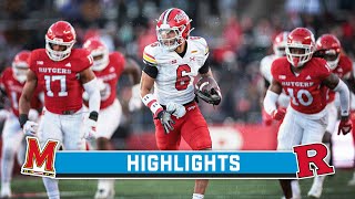 Maryland at Rutgers  Highlights  Big Ten Football  Nov 24 2023 [upl. by Coltson]