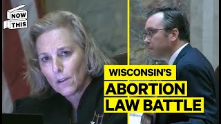 Wisconsin Supreme Court 1849 Abortion Law Is a ‘Death Warrant’ [upl. by Mont]