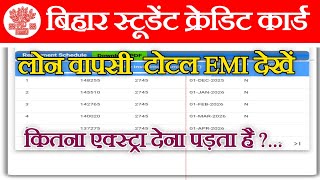 Bihar student credit card loan repayment  BSCC loan repayment  2023 bsccloanrepayment [upl. by Eladnwahs206]