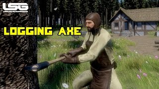 Medieval Engineers  Timber  Logging Axe Update [upl. by Akined348]