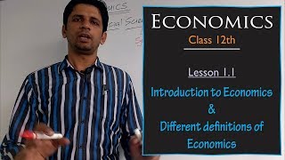 Introduction of Economics amp different definition of Economics [upl. by Eninej430]