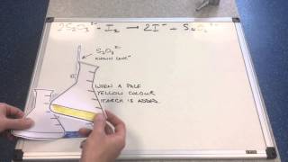 Thiosulfate Titrations 1 [upl. by Intyrb]