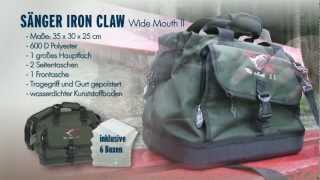 Tasche IRON CLAW Wide Mouth II inkl 6 Boxen [upl. by Ariana]