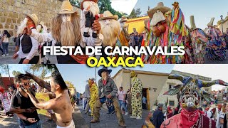 OAXACA y su ALEGRE FIESTA DE CARNAVALES  todos los carnavales en un solo lugar 🎊 [upl. by Neelia]