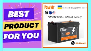 12V 24V 100Ah LiFePo4 Battery Pack [upl. by Tereb153]