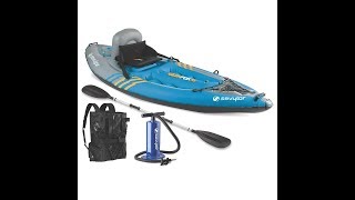 Review Sevylor Quikpak K1 1Person Kayak [upl. by Notlrak]