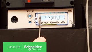 Configuring H J or L Frame Micrologic Trip Units via Display  Schneider Electric Support [upl. by Hgielyk]