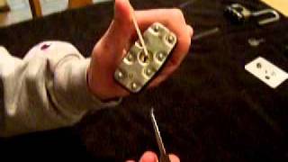 Master Lock M15 Lock Pick Tutorial for Newbies [upl. by Ambrosia796]