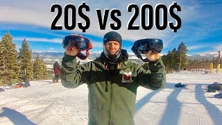 20 vs 200 GOGGLES Is It Really Worth It [upl. by Neeron]