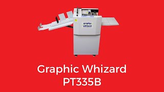 Graphic Whizard PT335B Creaser [upl. by Oicam]