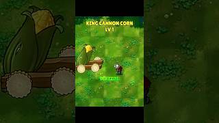 All Level King Cannon Corn vs Zomboss 🔥 pvz pvz2 pvzfusion plantsvszombies [upl. by Mikaela613]