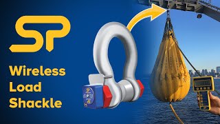 Wireless Loadshackle WLS from Straightpoint  Ideal for many lifting projects [upl. by Enoob]