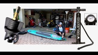 Quickest way to inflate your SUP Test SHOCKING RESULTS [upl. by Oiled19]