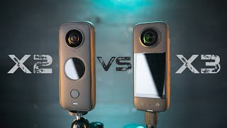 Insta360 X3 VS X2 [upl. by Rovit]