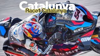 First victory Toprak with m1000rr  results race 1 2024 Catalunya superbike [upl. by Ytinav]