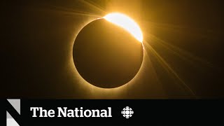 Surge of eclipse chasers expected in Niagara Falls [upl. by Annaerdna]