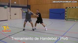 Treinamentos de Handebol  Pivô [upl. by Goto]