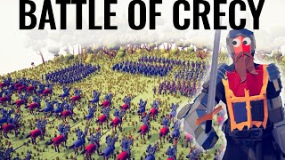 Battle of Crécy in TABS  Hundred Years War [upl. by Bernardina]