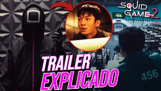 El Juego del Calamar 2 TRAILER OFICIAL  ANALISIS y EXPLICACIÓN [upl. by Candide]