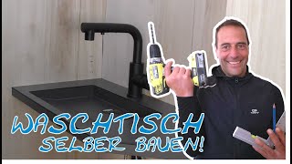 Waschtisch selber bauen [upl. by Marienthal]