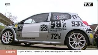 Rallye Charbonnières des élèves préparent une voiture [upl. by Noved]