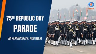 75th Republic Day Parade at Kartavyapath  Republic Day Parade  26th January 2024 [upl. by Ralli925]