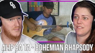 COUPLE React to ALIP BA TA  Bohemian Rhapsody  OFFICE BLOKE DAVE [upl. by Trow]