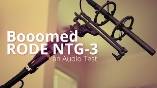 Rode NTG3 on a Boom Pole [upl. by Pontias972]