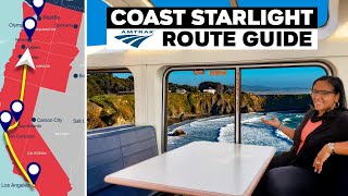 Amtrak Coast Starlight Route Guide amp Travel Planner [upl. by Hildagarde]