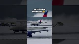 Christmas aviation edit 🎄✈️  avgeeks aviation planes flight airline pilot christmas snow [upl. by Nylaehs696]